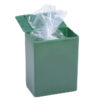 Plastic Temporary Cremains Container Green