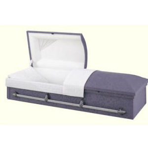 Grey Cloth Casket – Adjustable Bed