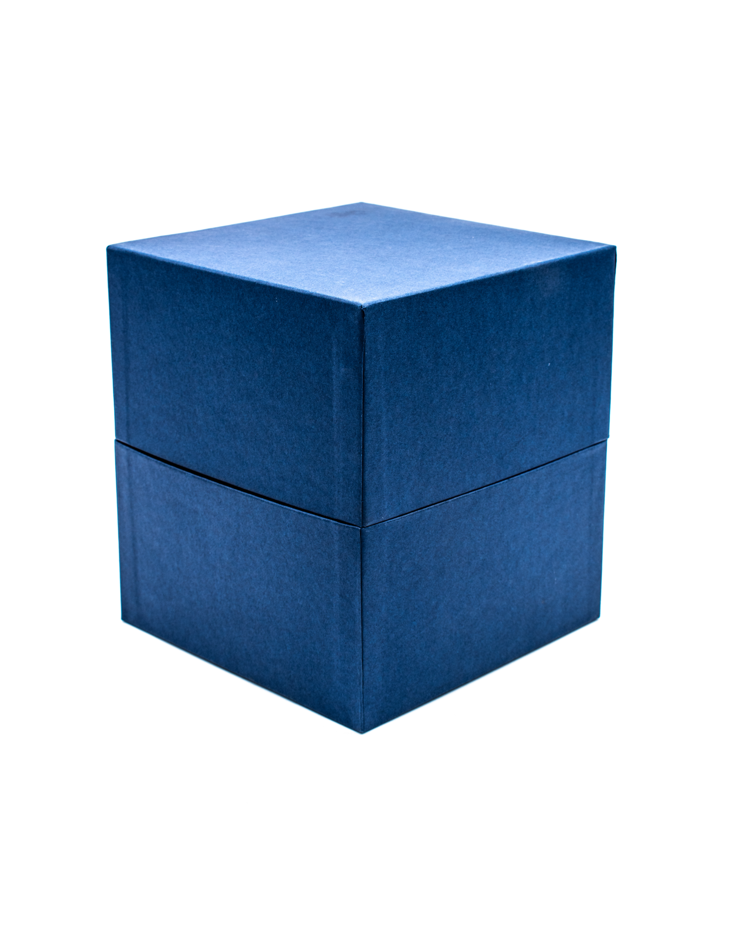 Blue Chipboard Temporary Urn - New England Cremation Supply