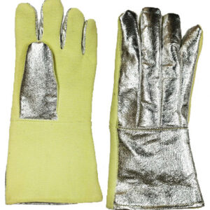 Safety Gloves 18″ Aluminized Kevlar